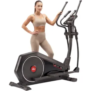 AsVIVA Crosstrainer C28 Runner kompakter Heimtrainer mit 16 kg Schwungmasse