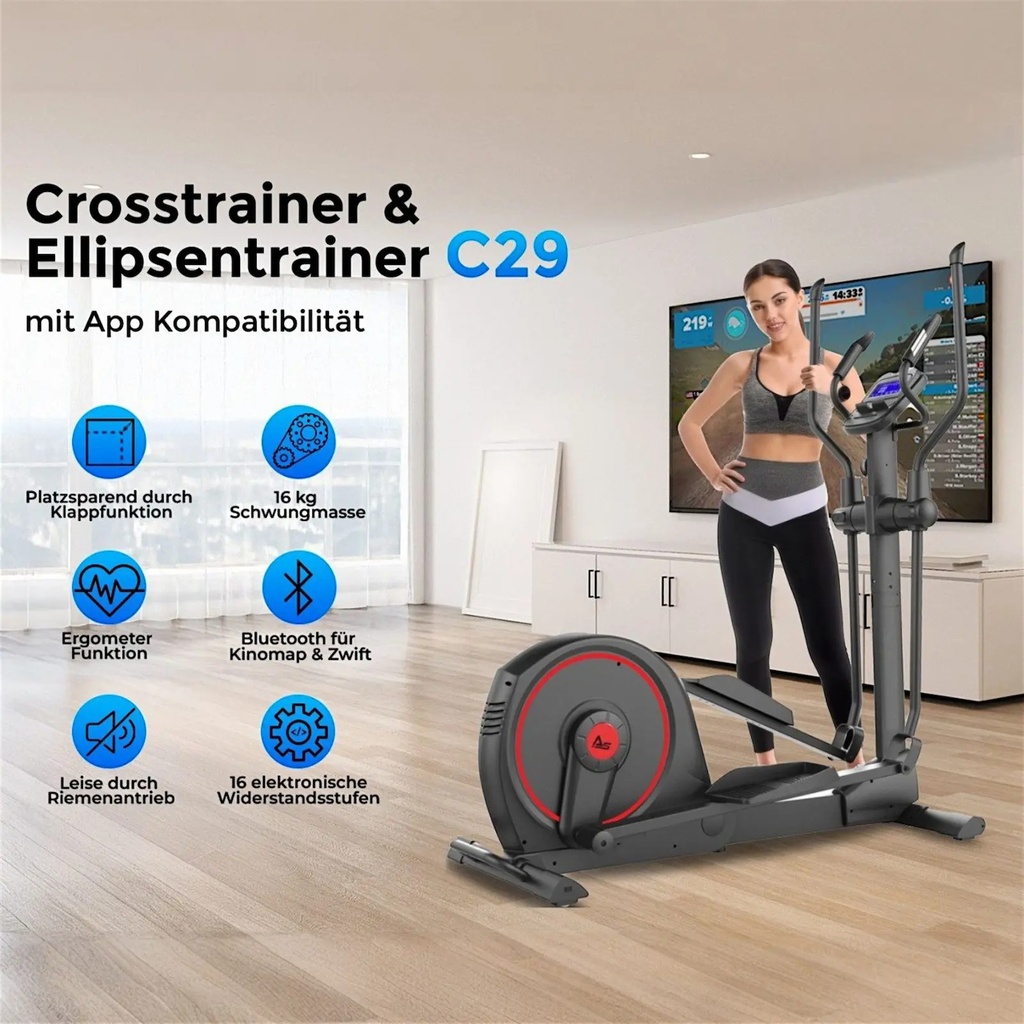 AsVIVA C29 Pro ErgoWheel Antriebskreuz