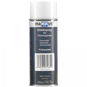 MAXXUS Gleitspray Silikon 400 ml Spezial-Pflegemittel für Fitnessgeräte