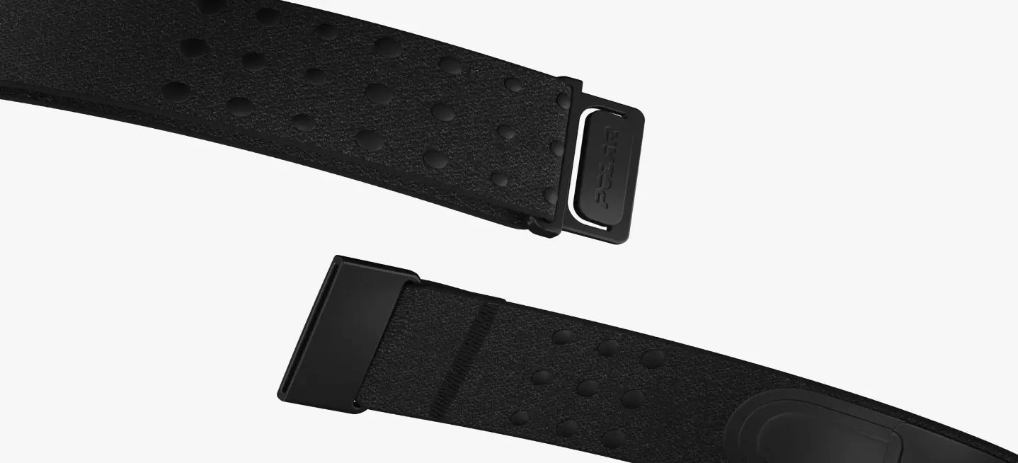 Polar Pro Strap mit rutschhemmenden Silikonpunkten und extra Elektroden